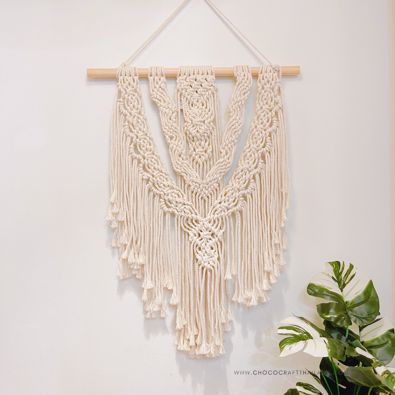 โมบายแขวนผนัง Macrame