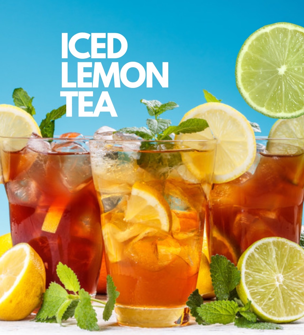 ICED LEMON TEA (ชามะนาว)