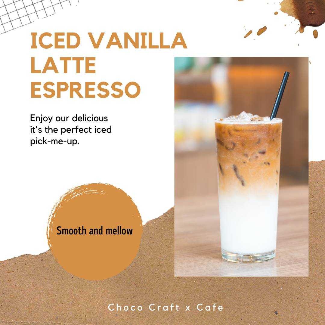 Iced Vanilla Latte Espresso